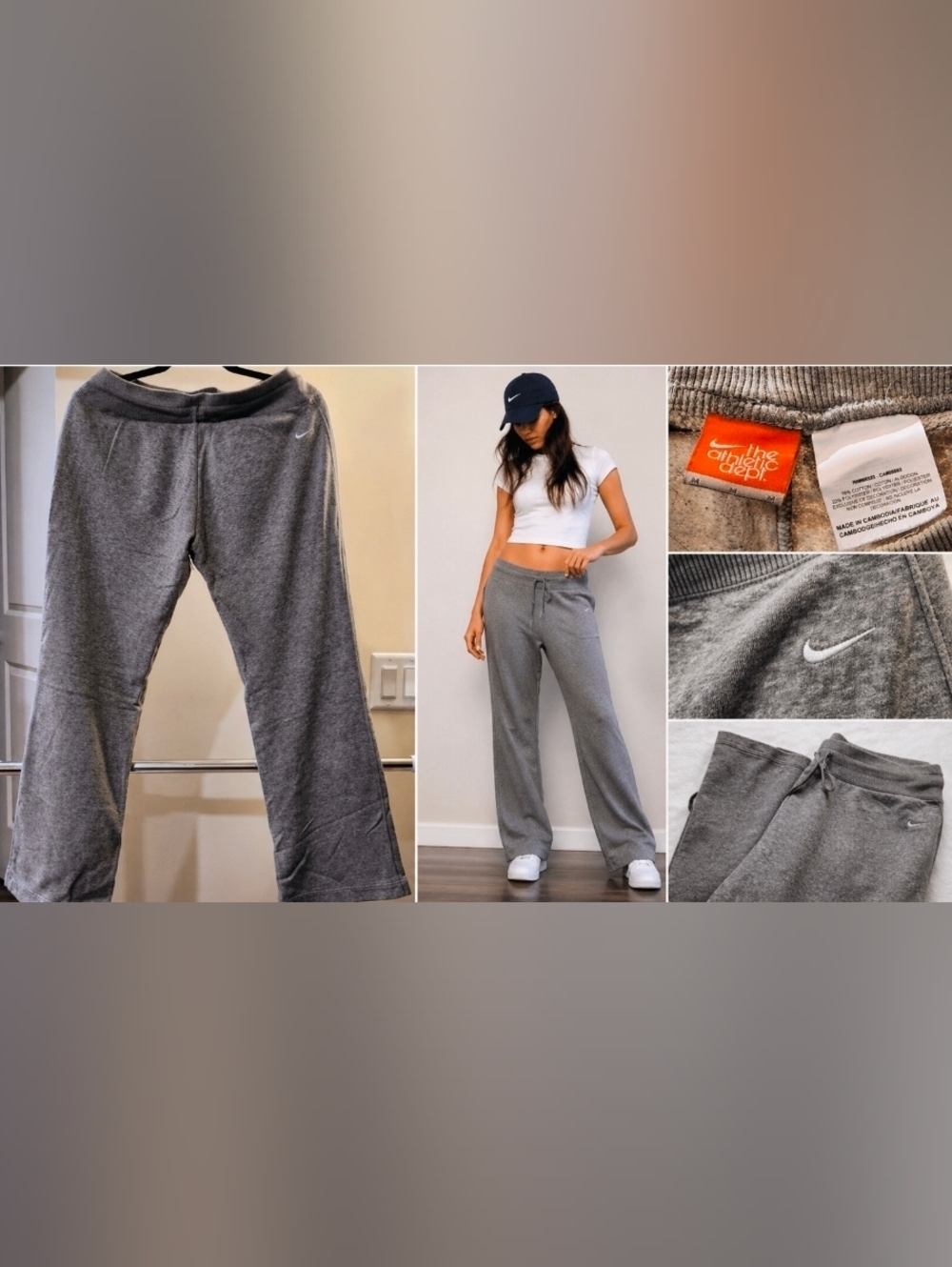Nike Athletic Dept Gray Sweatpants 🏃‍♀️ Women’s Joggers Size M